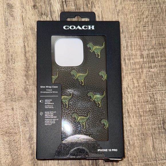 Coach Cell Phones & Accessories Coach Black Dinosaur Iphone 5 Pro